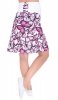 MijaCulture - Maternity pregnancy elegant skirt with flowers 1044/M64  Fushia